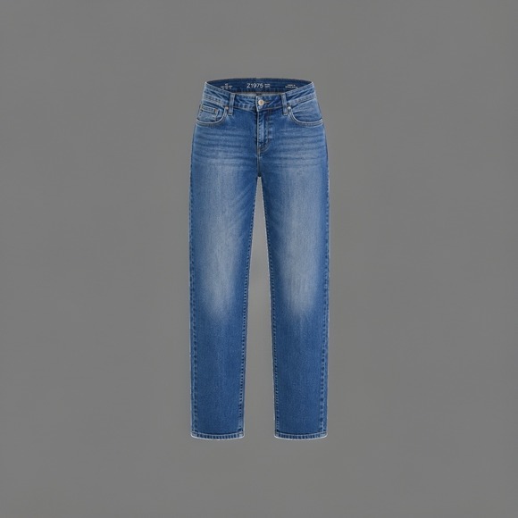 Zara Denim - Zara Z1975 280735 Jeans Women's US 10 EU 42 Medium Wash Stretch Super HIgh Rise